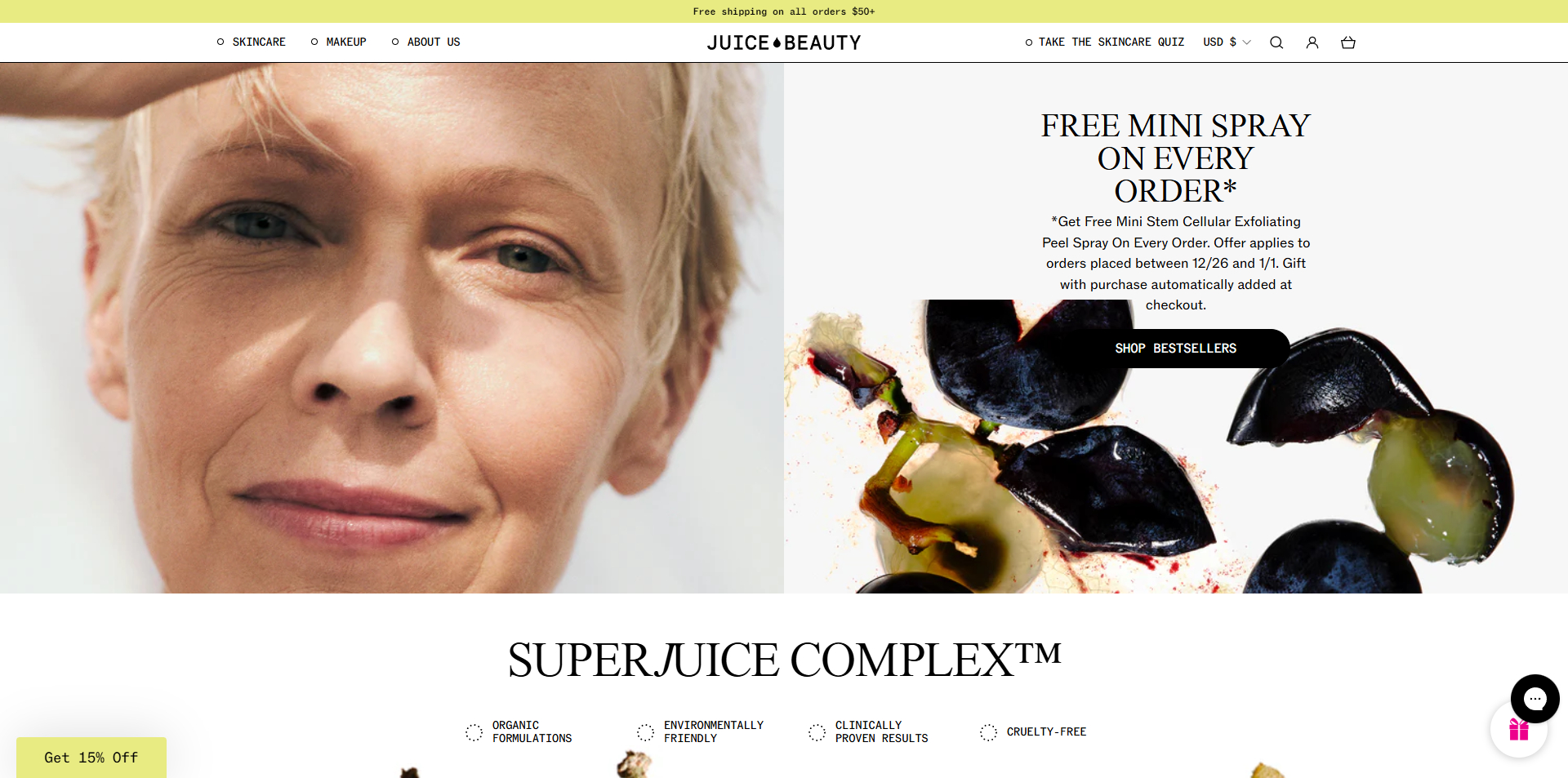 Juice Beauty discount code