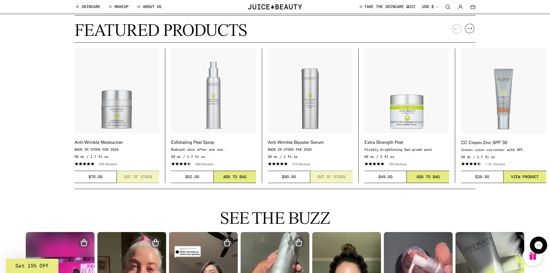 Juice Beauty coupons